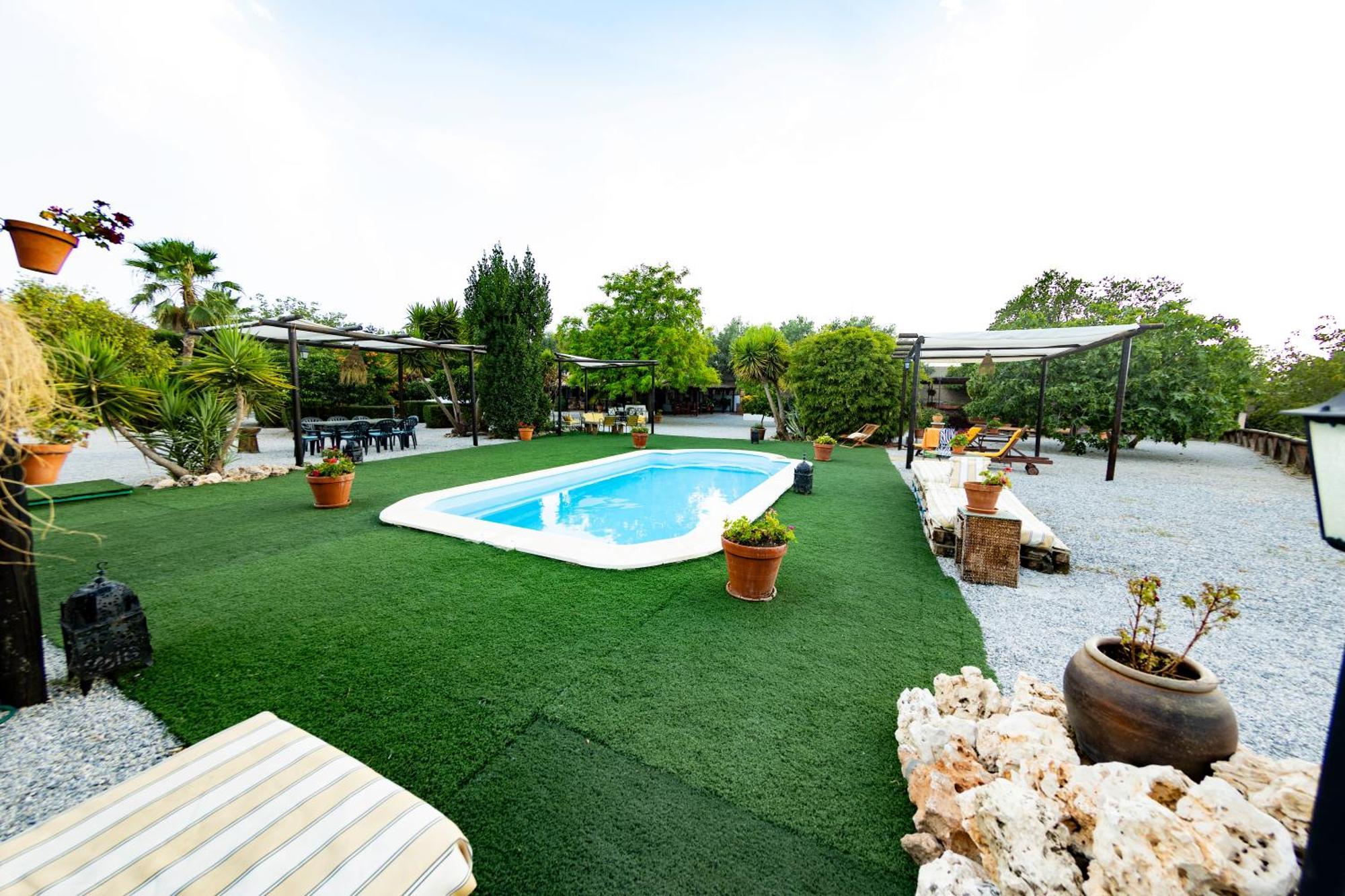 La Cuadra, Finca A Los Pies De Sierra Nevada, A 10 Minutos Del Centro, Piscina, Jardin, Barbacoa La Zubia  Extérieur photo