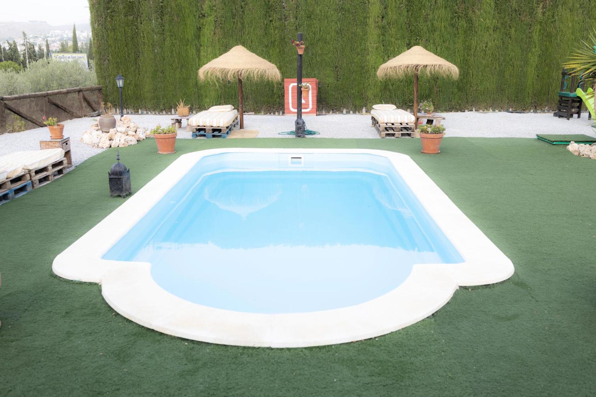 La Cuadra, Finca A Los Pies De Sierra Nevada, A 10 Minutos Del Centro, Piscina, Jardin, Barbacoa La Zubia  Extérieur photo