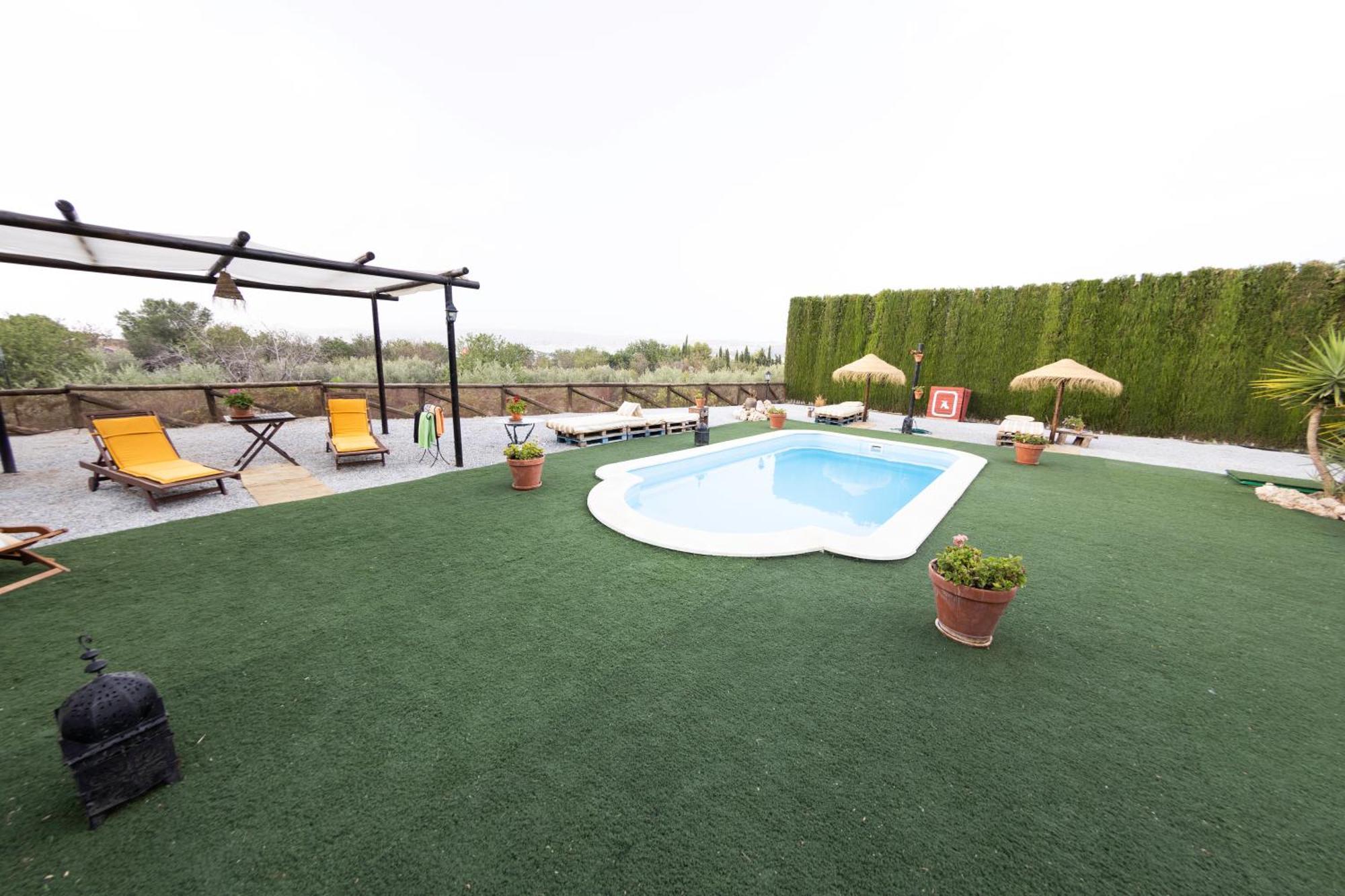 La Cuadra, Finca A Los Pies De Sierra Nevada, A 10 Minutos Del Centro, Piscina, Jardin, Barbacoa La Zubia  Extérieur photo