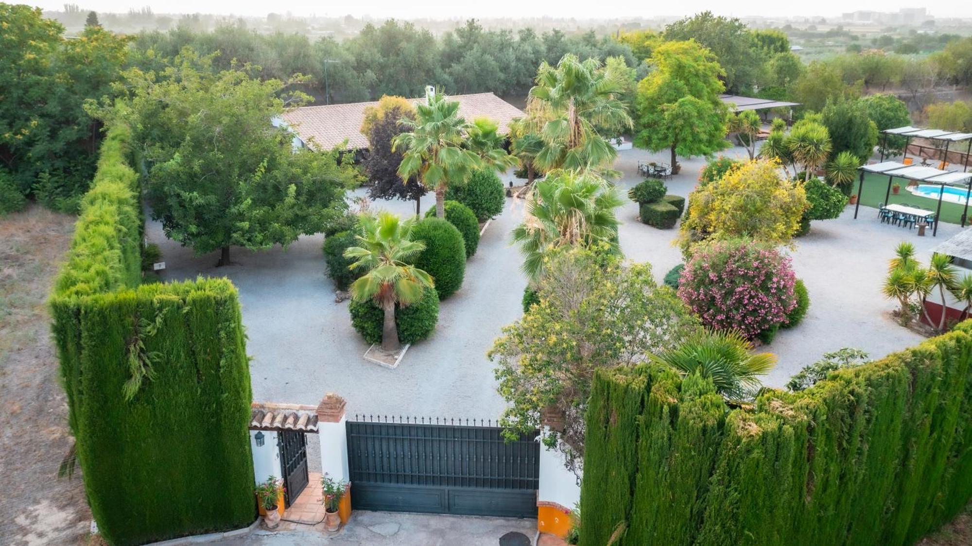 La Cuadra, Finca A Los Pies De Sierra Nevada, A 10 Minutos Del Centro, Piscina, Jardin, Barbacoa La Zubia  Extérieur photo